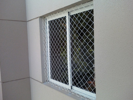 rede de proteção para janela